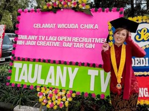 Chika Jessica Resmi jadi Sarjana Ekonomi Universitas Sangga Buana (USB), Langsung di Kasih Loker sama Andre Taulany