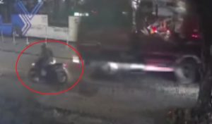 Pemotor Tewas Terlindas Truk Tangki BBM di Larangan Ciledug