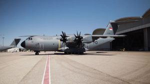 Pesawat Baru TNI AU A400M Mendarat di Indonesia