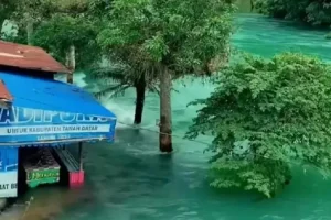 Air Danau Singkarak Jadi Jernih di Tengah Banjir Sumatera