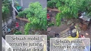 Mobil Terjun di Jurang Cilegon Satu Keluarga Kritis