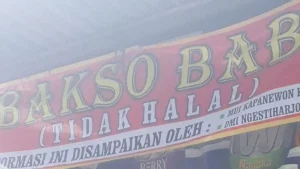Viral Warung Bakso Babi di Bantul Pakai Spanduk ‘Tidak Halal’ Dewan Masjid