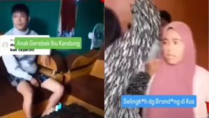 Viral Anak Grebek Ibu di Kamar Kos Dengan Brondong