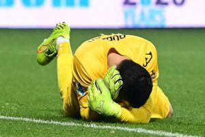 Emil Audero Terkena Flare dari Suporter Inter Milan