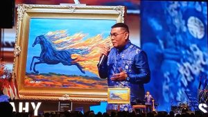 Lukisan Kuda Api SBY Laku Dilelang Rp6,5 Miliar