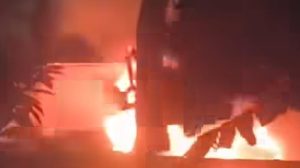 Gagal Nyalip, Mobil di Tol Jagorawi Terbalik dan Terbakar
