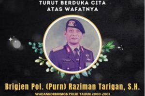 Mantan Wakapolda Metro Jaya Brigjen Raziman Tarigan Tewas Kecelakaan di Medan