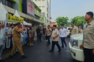 Datangi RSUD Kota Bekasi, Prabowo Jenguk Korban Kecelakaan Kereta