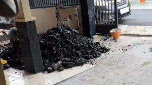 Warga Kaltim Temukan Batu Bara Saat Gali Septic Tank