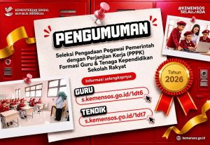 Rekrutmen Guru dan Tendik PPPK Sekolah Rakyat Resmi Dibuka