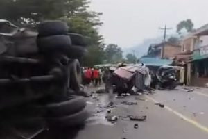 Kecelakaan Beruntun di Sibolangit, Diduga Truk Rem Blong