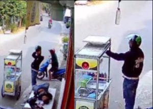 Tas Pedagang Martabak Mini di Jaksel Dicuri saat Tertidur
