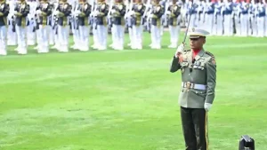Prabowo Panggil Komandan Upacara Usai Puji HUT ke-81 RI di Istana Merdeka