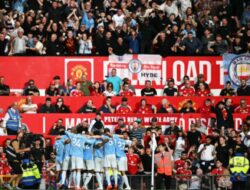 Manchester City Tekuk MU 1-0 di Old Trafford, Gol Haaland Jadi Penentu